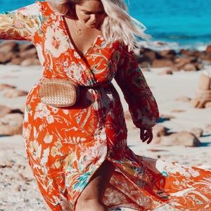 Fashion Nova Fleur Child Maxi Dress